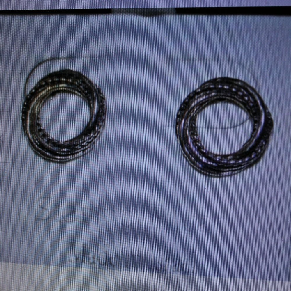 EARINGS,925 STERLING FINE SILVER EARINGS  ISREAL